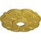 Ekena Millwork Rotherham Ceiling Medallion (Fits Canopies up to 3 1/2"), 18"OD x 3 1/2"ID x 1 1/2"P, Rich Gold CM17RORGS - alternate 4